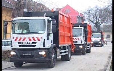Predstavljena tri nova kamiona za odvoz komunalnog otpada