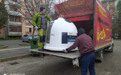 Sombor dobio 150 kontejnera za odlaganje staklene ambalaže