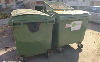 Zamena kontejnera u gradu Somboru